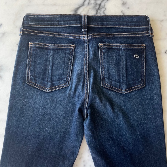 Rag & Bone Skinny Dark Wash Denim - Picture 8 of 10